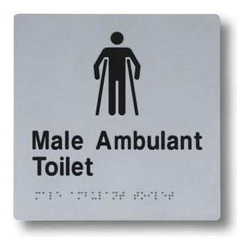 Male Ambulent Toilet 3.5 kg size Male 180 mm x 180mm BS-MT-A