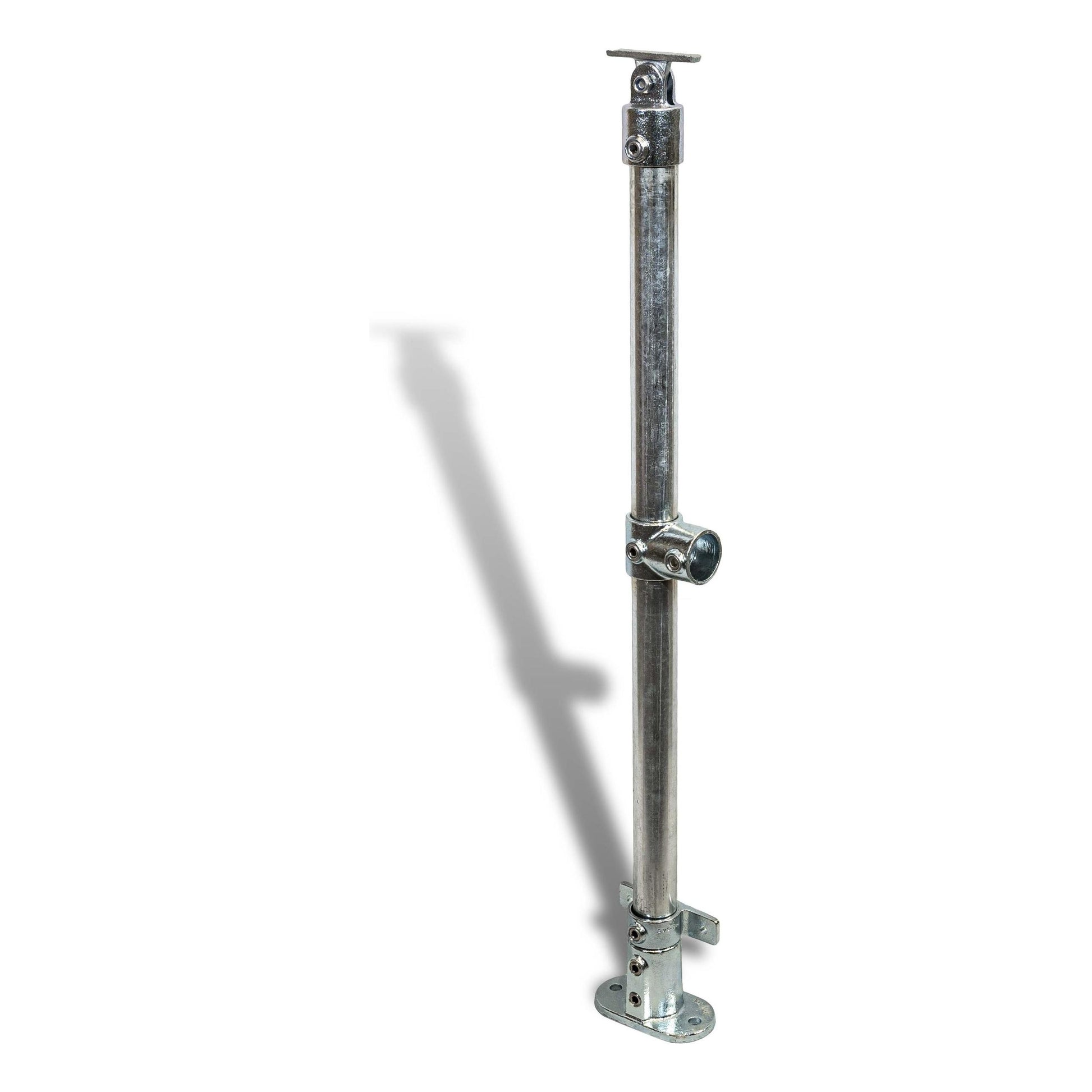 Cope Modular Rail - DDA End Stanchion (Straight Base)