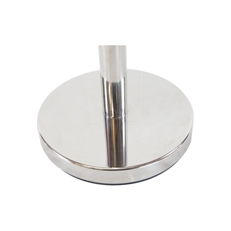 Crowd Control Barrier - Stainless Steel | Black Belt