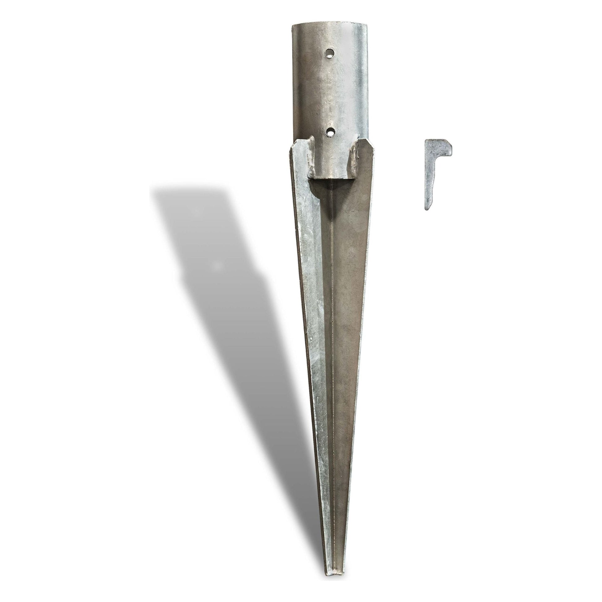 Pole/Post Anchor Socket incl 2 x Wedge 7 kg length 450mm PA-450