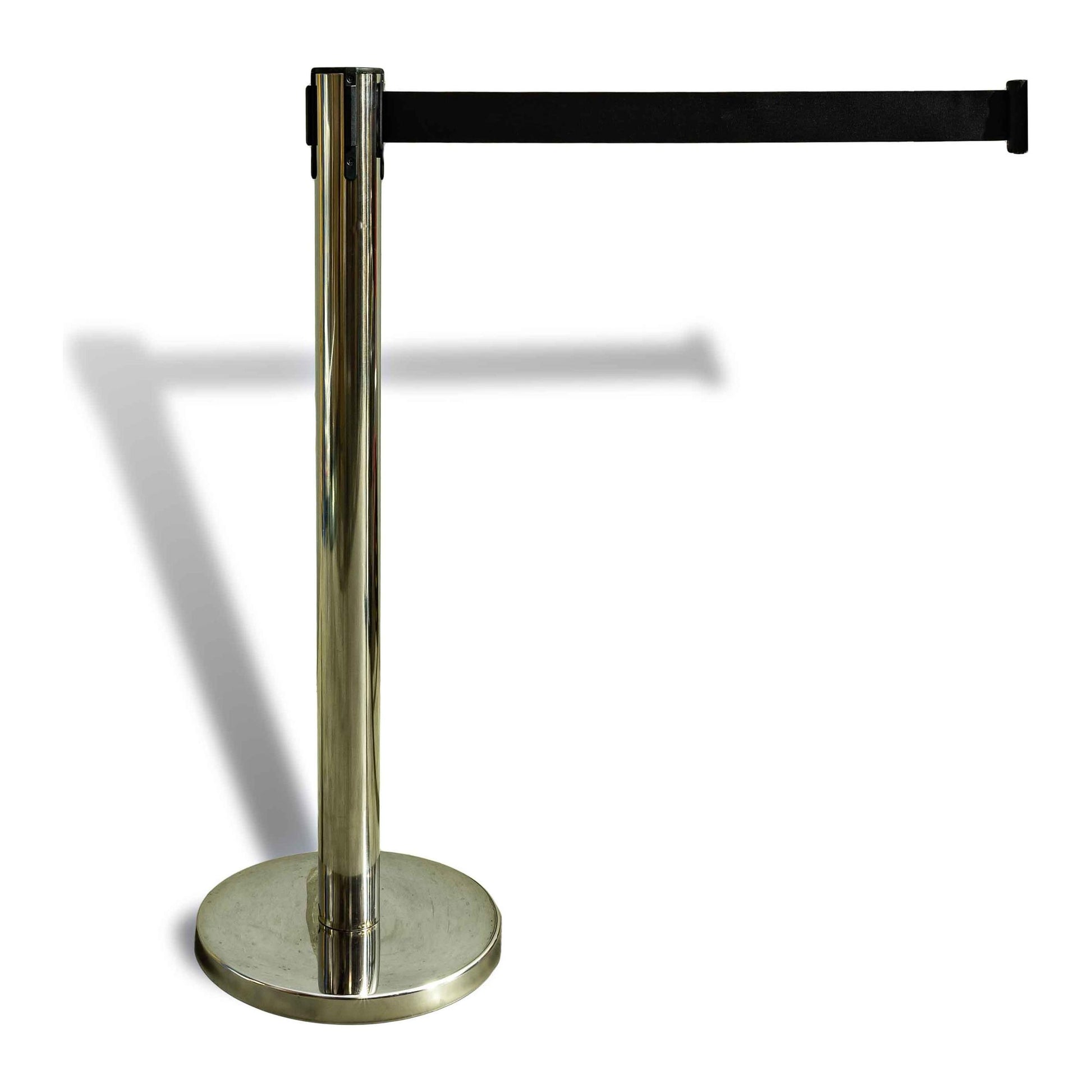 Crowd Control Barrier - Stainless Steel | Black Belt 35 kg