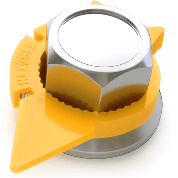 Wheel Nut Safety Indicator - Yellow - Various Sizes 3.5 kg size 19-23mm HC19-23Y