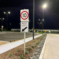 10km Speed Sign - 450x600mm