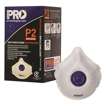 PRO CHOICE Dust Masks P2+Valve 1.75 kg