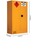 Flammable Storage Cabinet 250L 2 Door, 3 Shelf