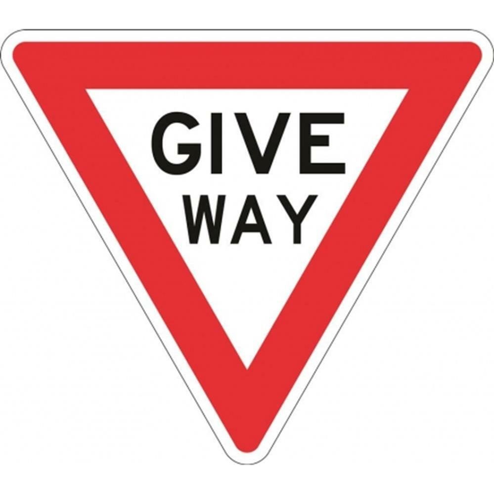 Give Way Sign - 750mm 1.05 kg