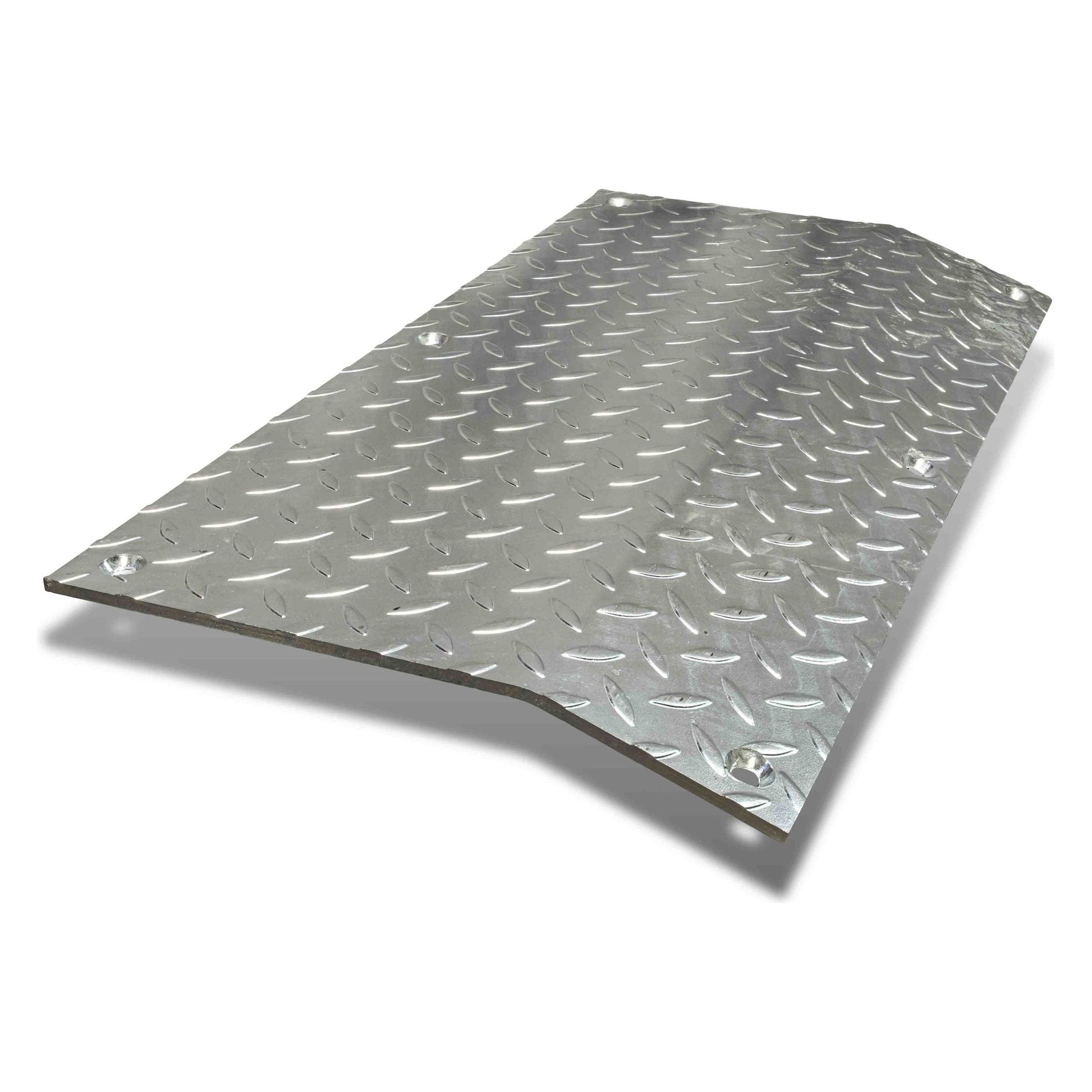 Steel Driveway Kerb Ramp Plate - 415mm x 800mm - Galvanised 52.5 kg
