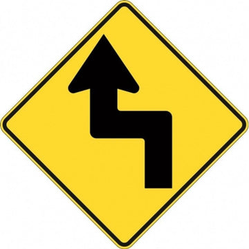 Left Lane Must Turn Right - 600x600mm 7 kg