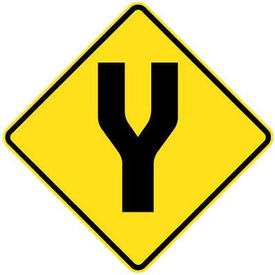 Start Divided Road (Symbolic) - 600x600mm 0.7 kg