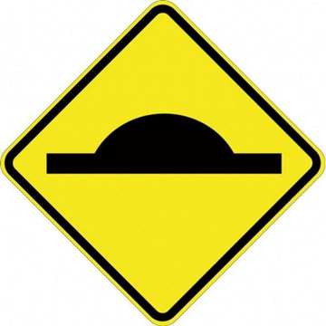 Speed Hump Sign - 600x600mm 1.75 kg