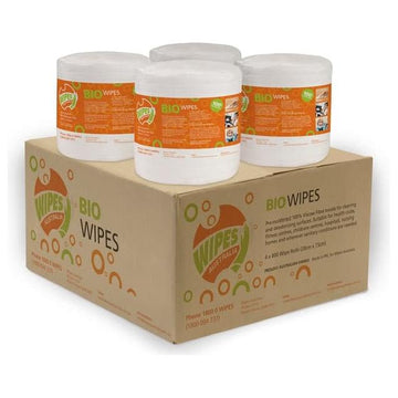Antibacterial Wipes -100% Biodegradable - 4 Pack 42 kg
