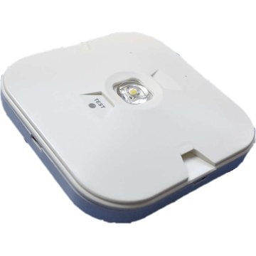 LED Surface Mount Emergency Spotlight 1.5W (Lithium Battery) 17.5 kg Color White SMSL-W