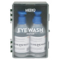 Mediq Eyewash Station Enclosed Plastic Cabinet — Translucent/Green 1.75 kg