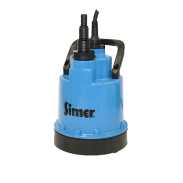 Vortex Submersible Pump Simer - 240 Volt 10AMP 17.5 kg