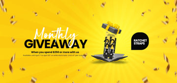 Monthly Giveaway - eSafety Ratchet Straps