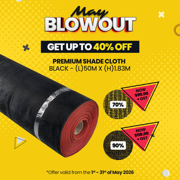 May Blowout Sale - Shade Cloth