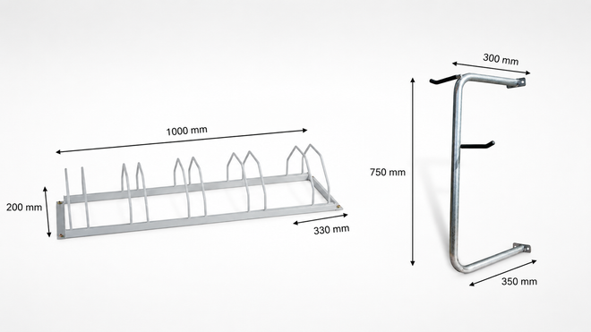 Ground Mounted vs Wall Mount Bike Racks Guide