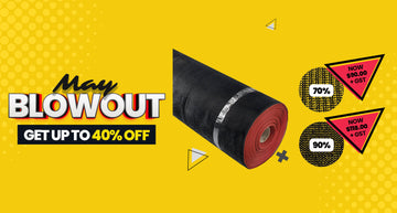 May Blowout Sale - Shade Cloth