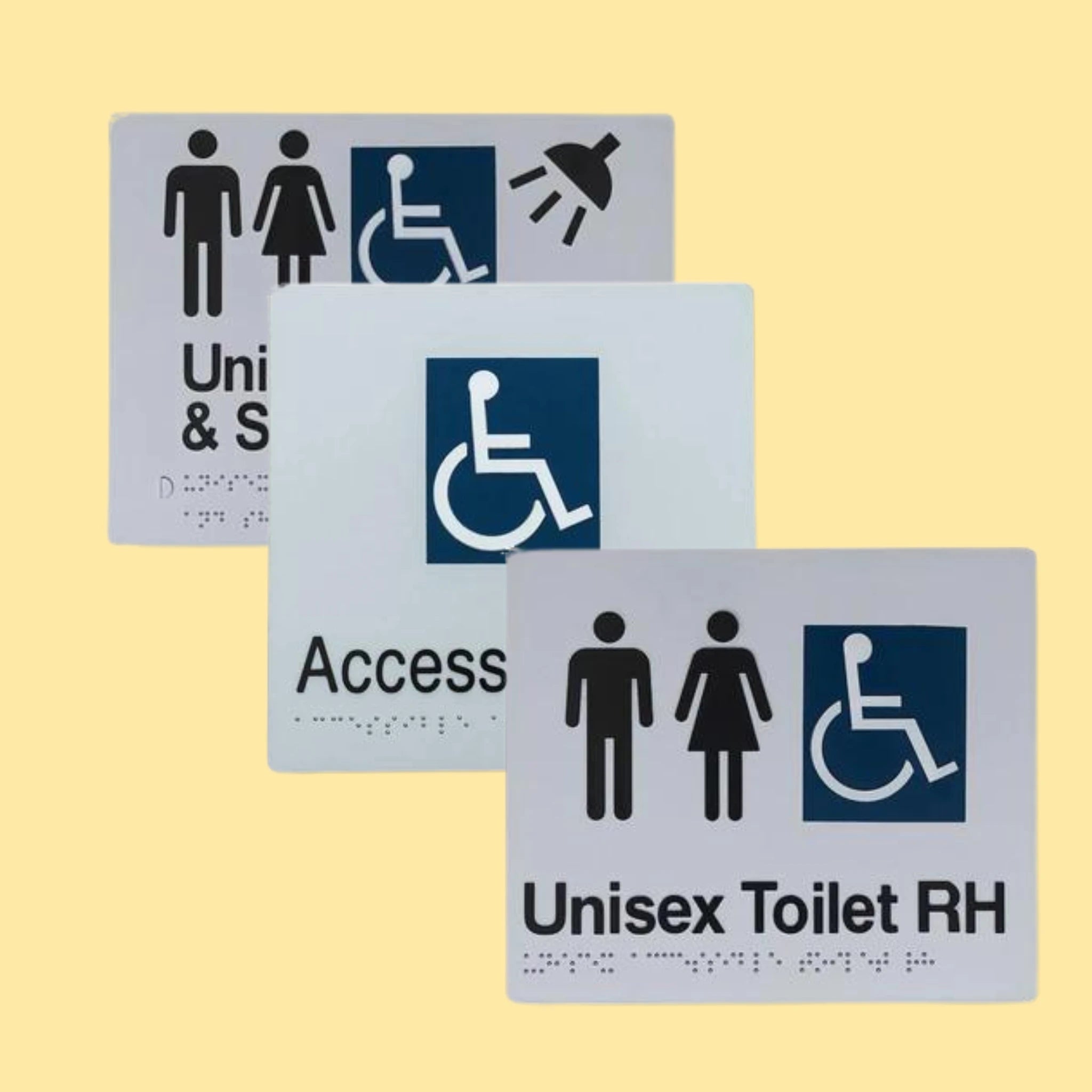 Braille Accessible Signs