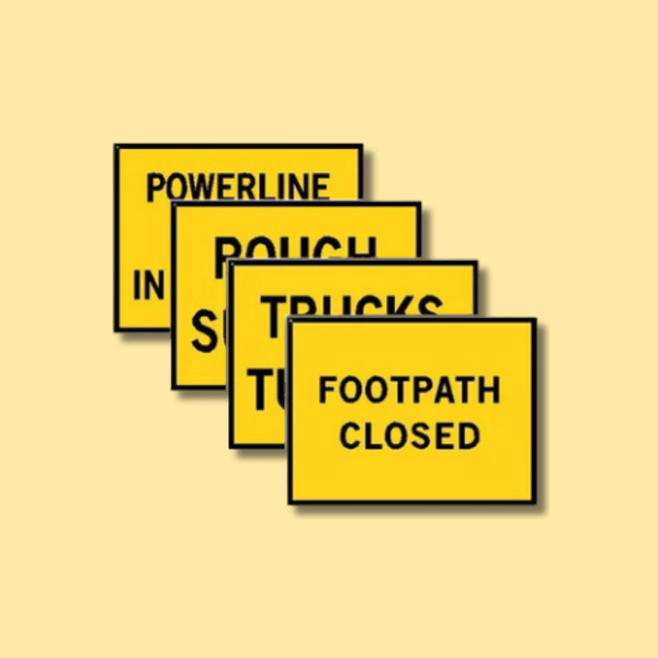 Construction Safety Signs
