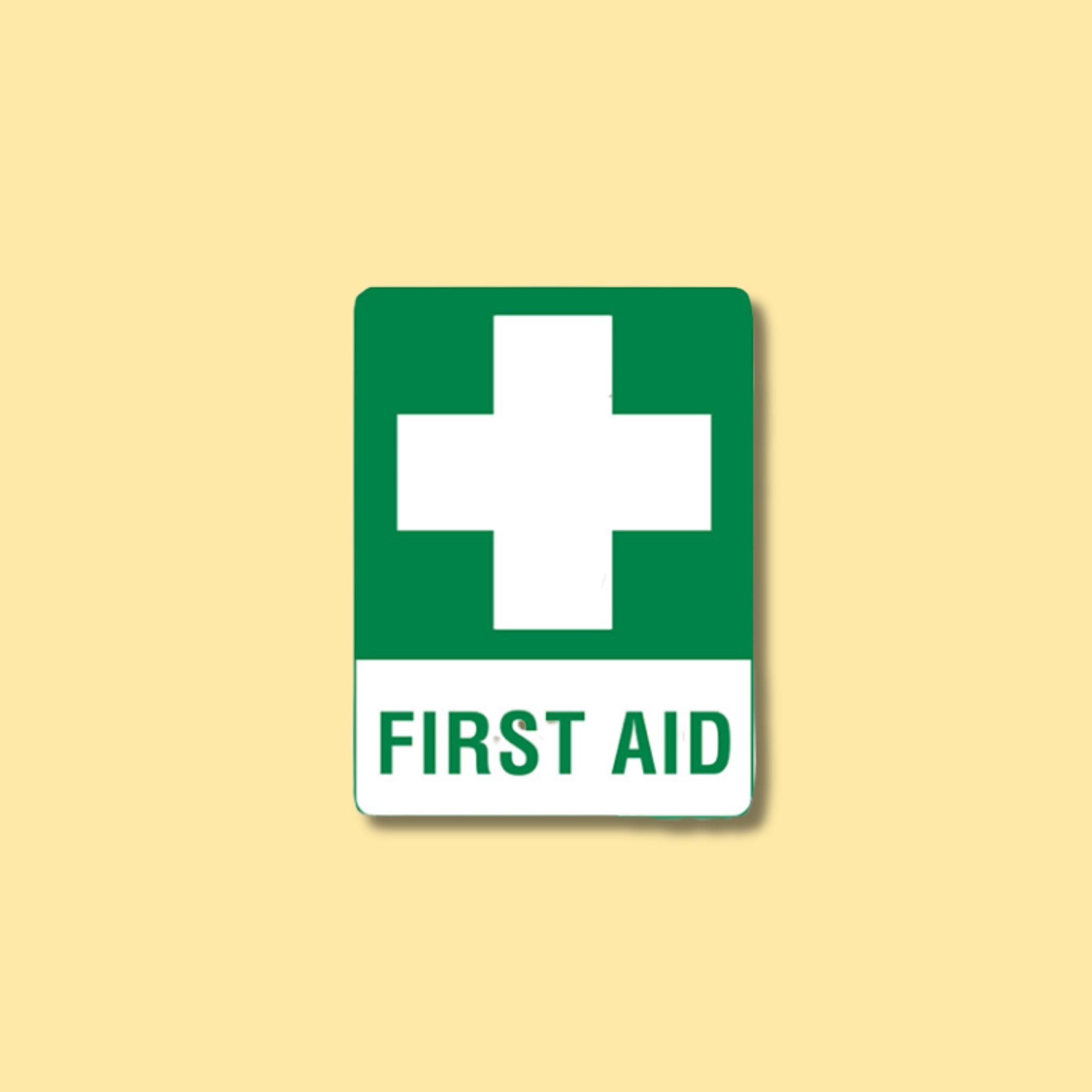 First Aid Signage