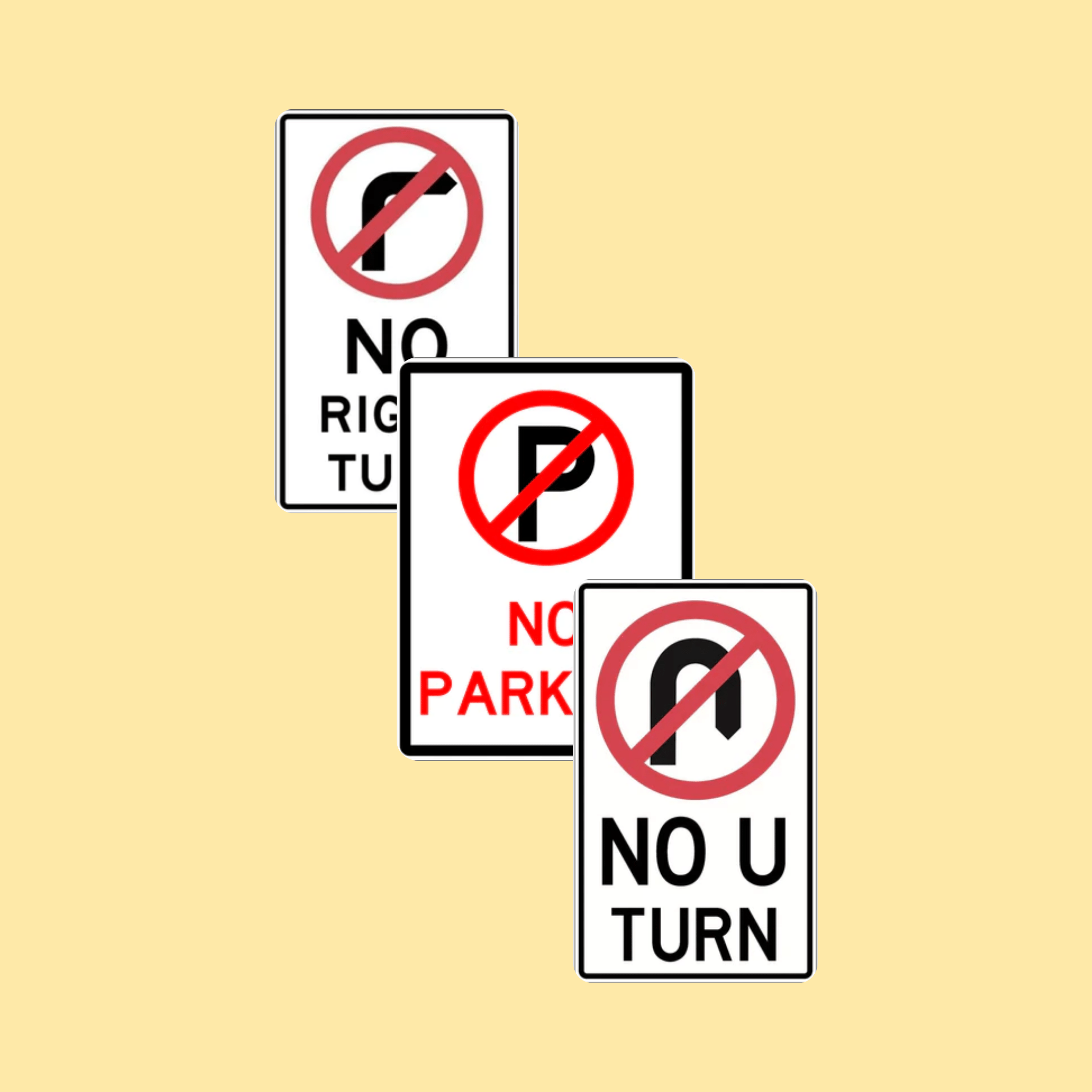 Road Prohibition Signs - eSafety Supplies