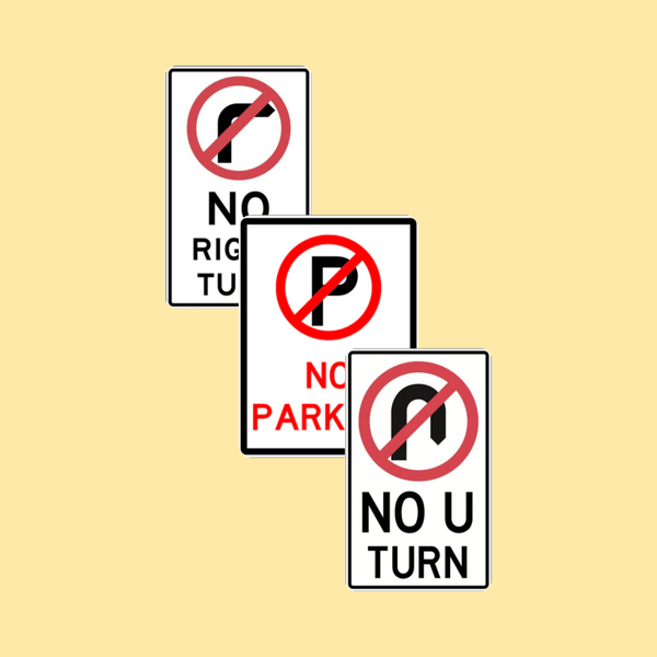 Road Prohibition Signs