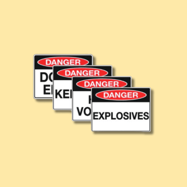 Danger & Stop Signs