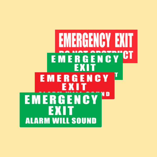 Fire & Emergency Signs