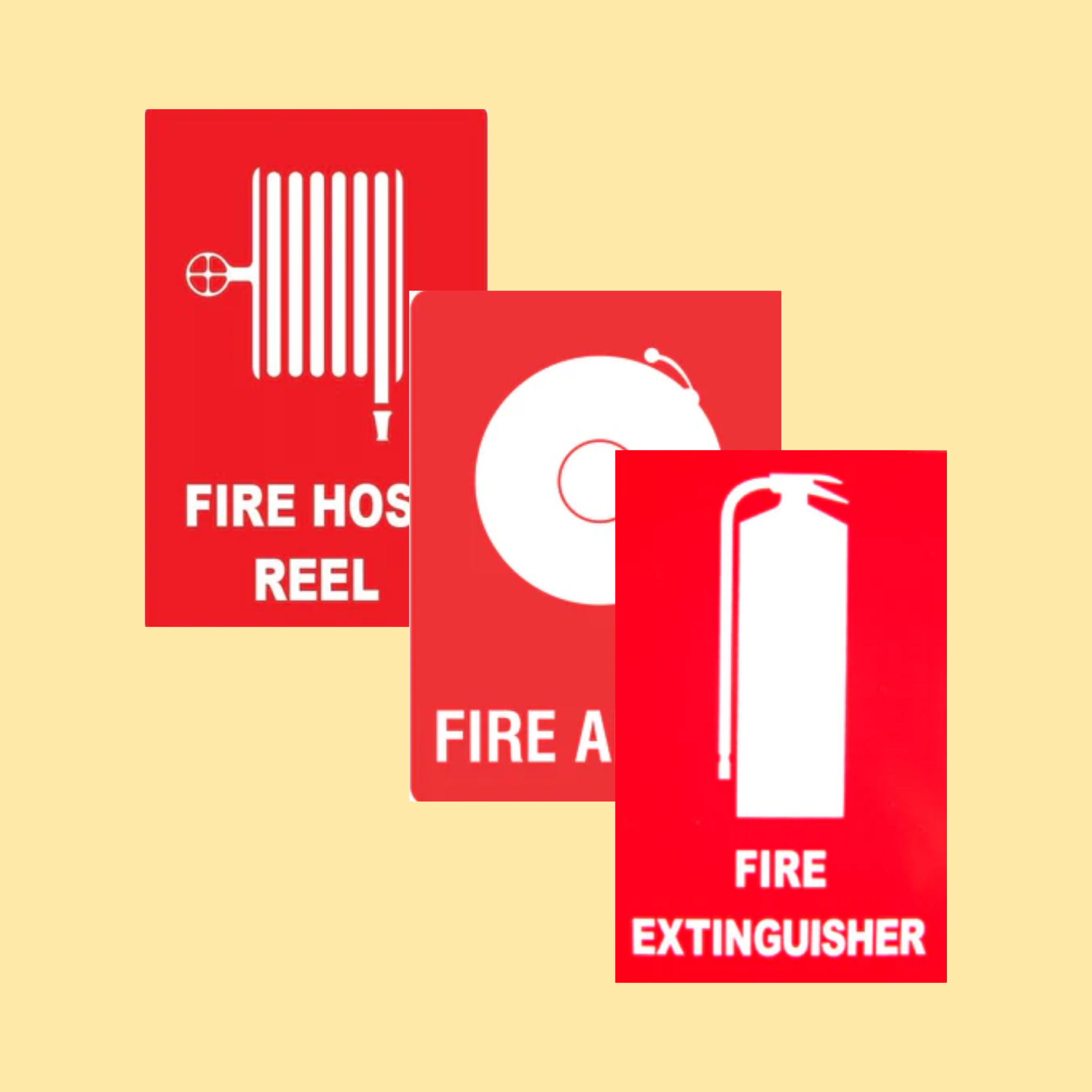 AU-Approved Fire Safety Signs | Self Adhesive | eSafety Supplies