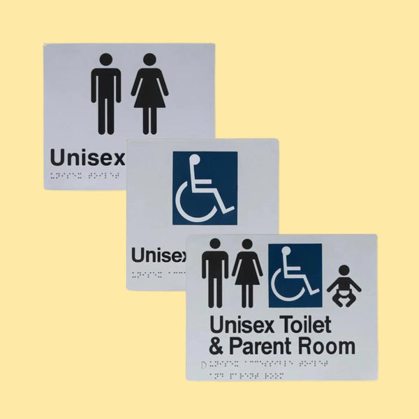 Braille Toilet Signs