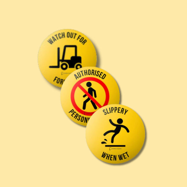 Floor Warning Safety Stickers