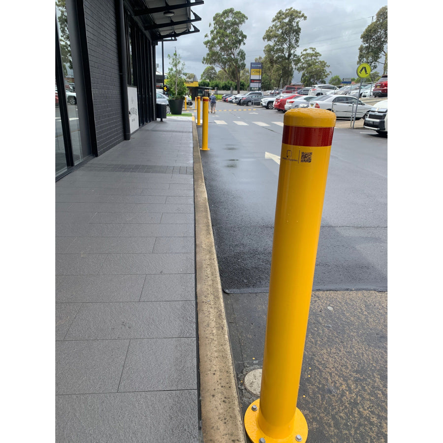Surface Mount Bollard – 140mm Shared Zone Disabled