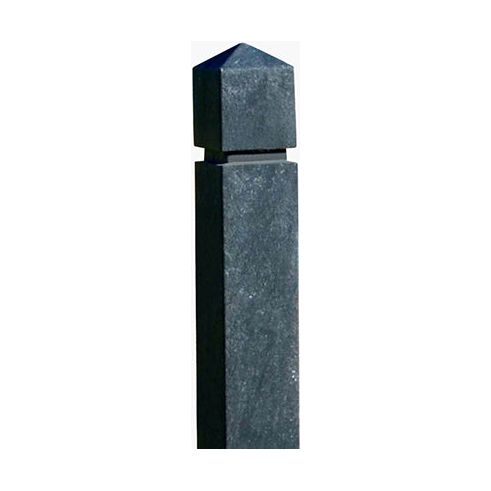 Replas Bollard - 100 mm 26.25 kg Color Black B0100-BLK