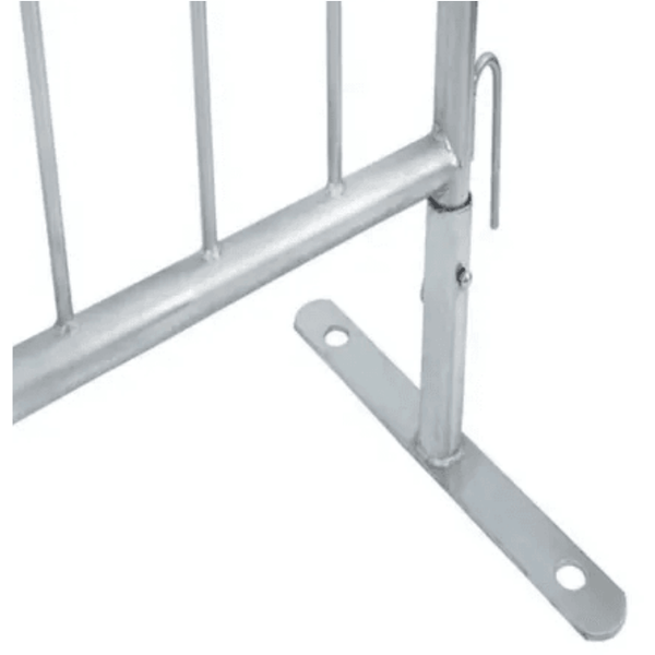 Crowd Control Barrier 2.3m x 1.1m (+2 Pins & Feet)