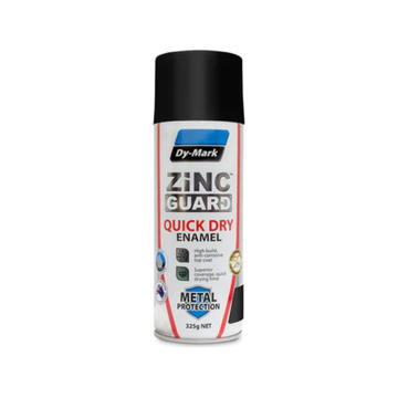Dy-Mark Zinc Guard - Quick Dry Enamel - Satin Black - 325g