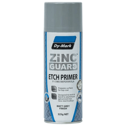 Dy-Mark Aerosol Grey Zinc Guard - Etch Primer - 350g 1.75 kg