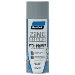 Dy-Mark Aerosol Grey Zinc Guard - Etch Primer - 350g 1.75 kg
