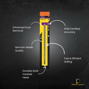 12.0 x 265mm SDS Plus Masonry Drill Bit - Carded - Drilling