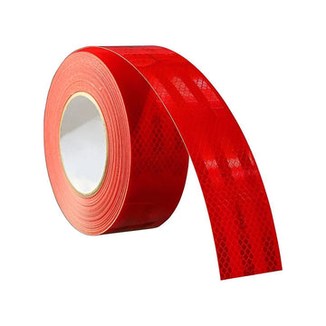 Reflective Tape - 50mm W x 45M Roll - Premium 4.2 kg 50mm W X 45M Roll Color Red RT-R-P