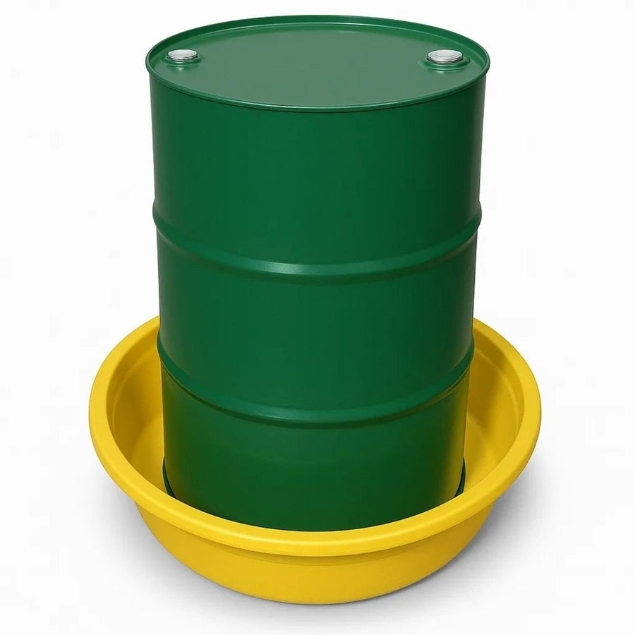 1 Drum Round Spill Tray 610 x 610 x 230 mm - 50 L