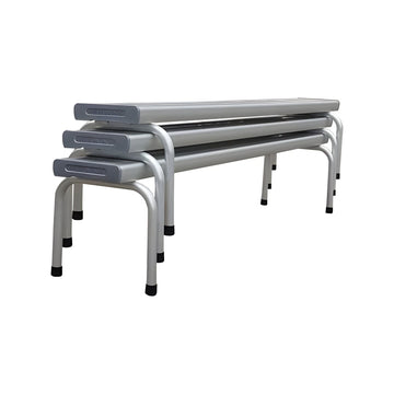 Free Standing Aluminium Stackable Bench Seat