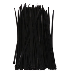 200 X 5mm Black Nylon Cable Ties 100 Pack