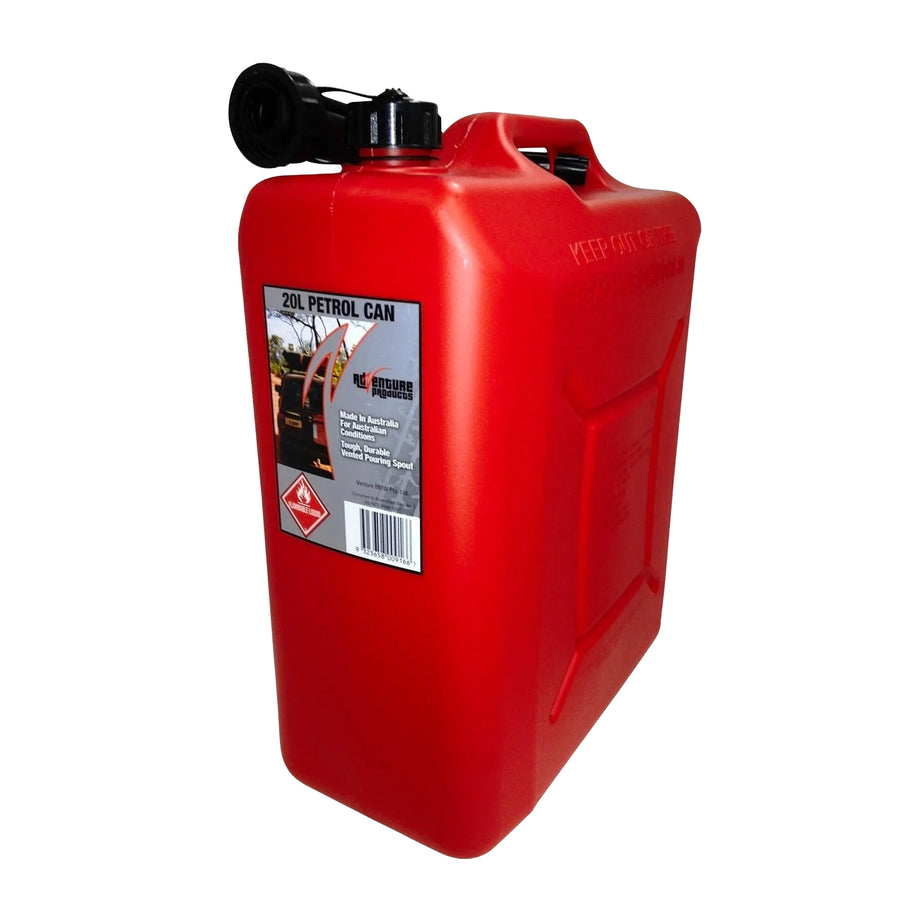 20L Red Plastic Fuel Can 42 kg