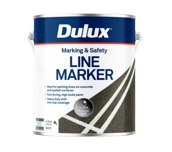 Dulux Concrete And Paving Line Marker | 4L