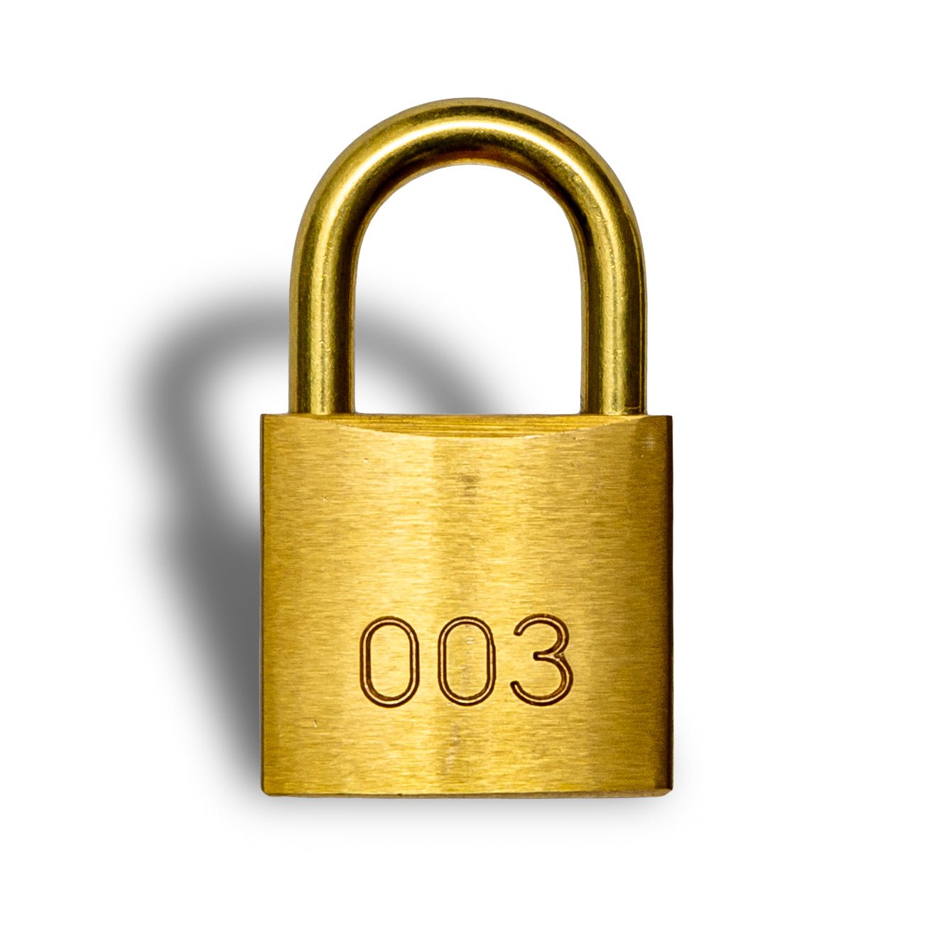 003 Padlock & Key - Shackle 25mm (32x29x13mm)