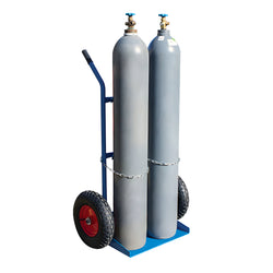 Gas Bottle Trolley with Pneumatic Wheels