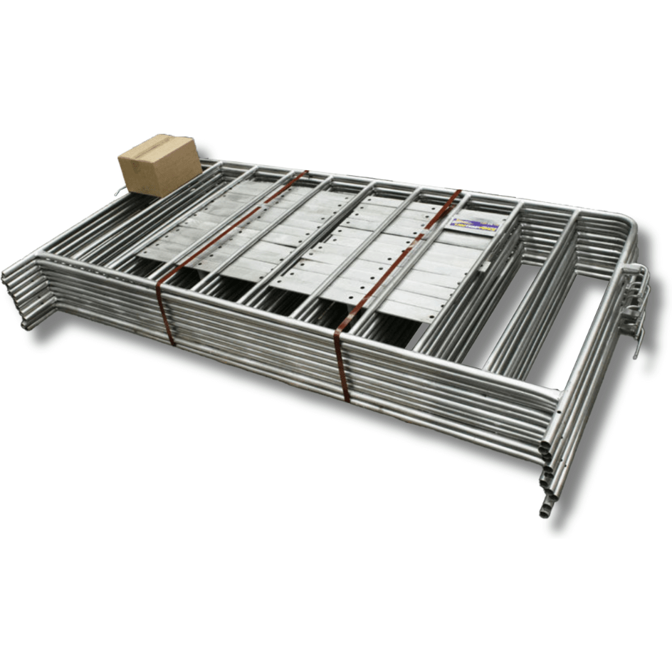 Galvanised Crowd Control Barriers 25m ESafety Supplies ESafety galvanised-crowd-control-barriers-25m-esafety-supplies-esafety