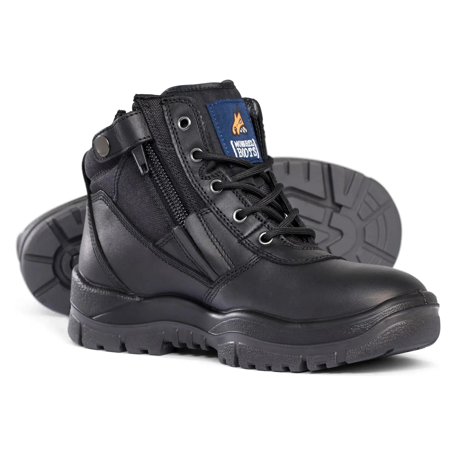 MONGREL ZipSider Safety Boots 2.975 kg Wheat Size UK 11 (EU 46) 26105011