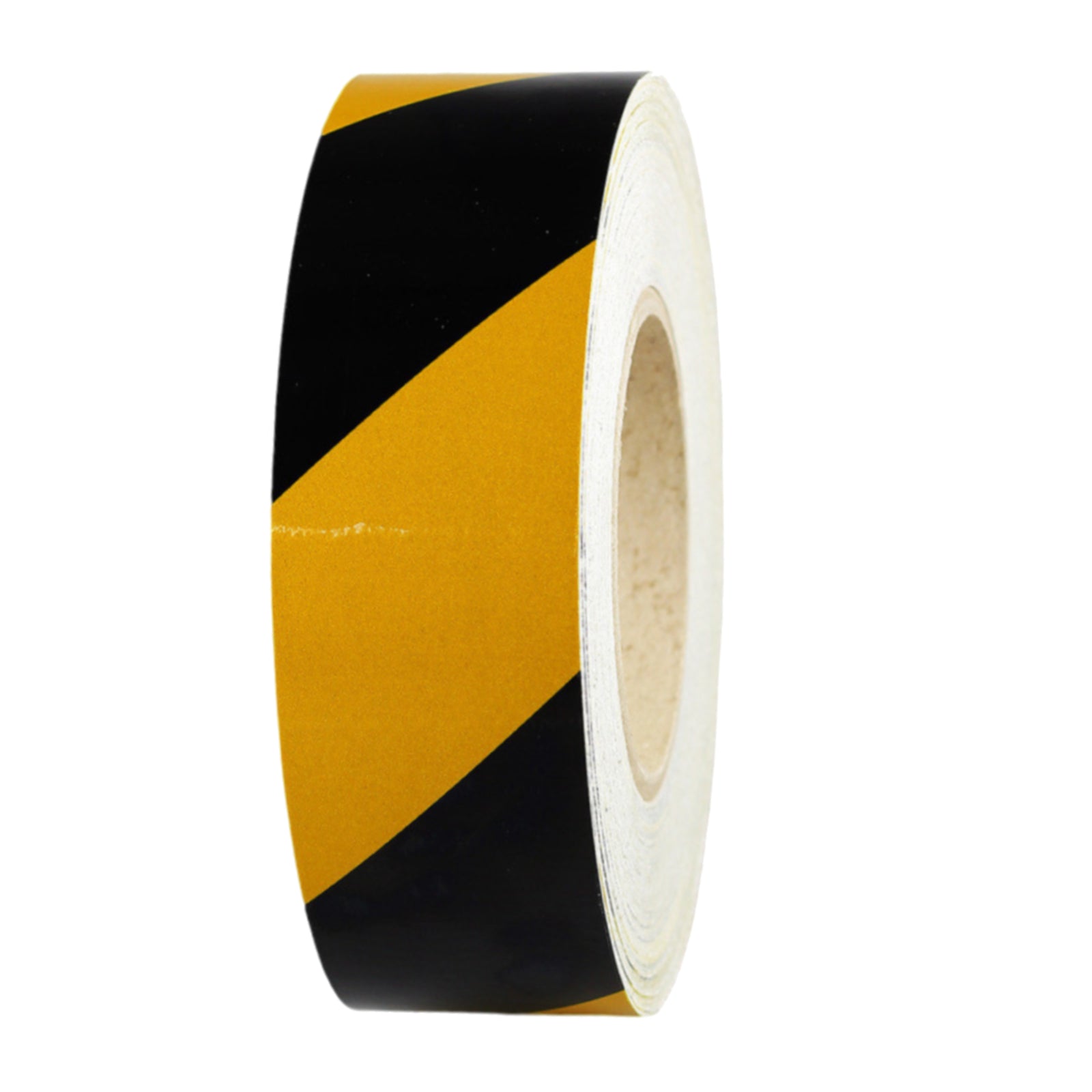 Reflective Tape Class 2 - Yellow and Black - 45 Metre Roll
